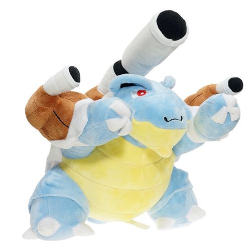 Peluche Pokémon Blastoise Tomy 25 cm - Noir