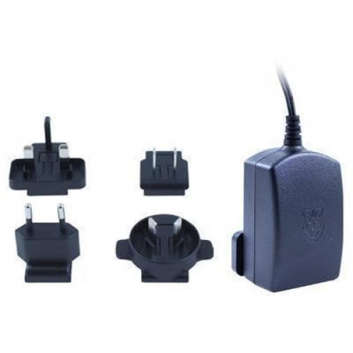 Raspberry Pi International Weber strã mforsyning – Sort – Andre Module komponenter