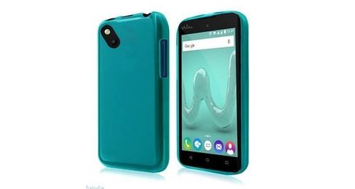 Wiko Sunny bleu TPU Gel