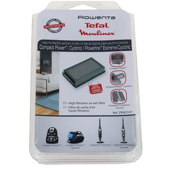 Accessoire Aspirateur SEB - Filtre de sortie d'air Haute Filtration POWERLINE EXTREME - ZR903501