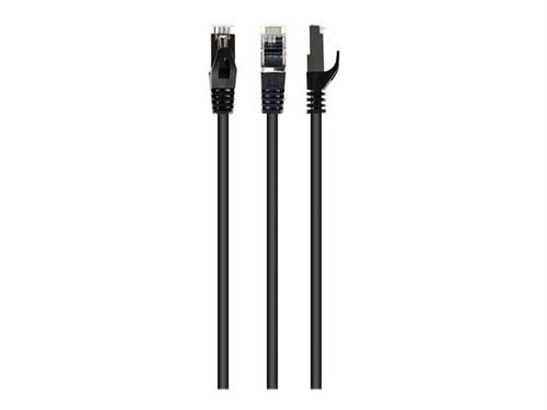 Gembird Noir - Cordon De Raccordement - Rj-45 (M) Pour Rj-45 (M) - 0.5 M - Stp - Cat 6 - Moulé, Bloqué - Image 1