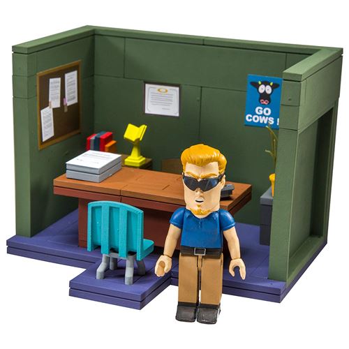 McFarlane South Park Principal's Office Jeu de Construction, 787926128772, Multi-Colour, Taille Unique