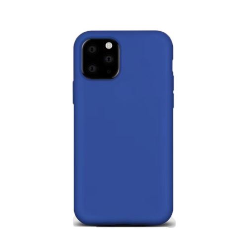 Coque de silicone soule pour Apple iPhone 11 6.1 - Bleu foncé