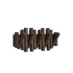 Umbra - Porte manteau en bois 5 crochets Hook Noyer
