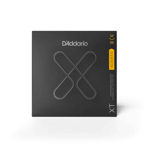 Daddario Bronze D'addario And Co Xtapb1256 Phosphor Xt Light Top/Medium Bottom 12-56