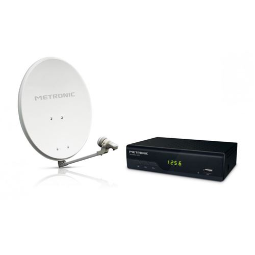 Decodeur Satellite Metronic Parabole+Lnb Univers 498260