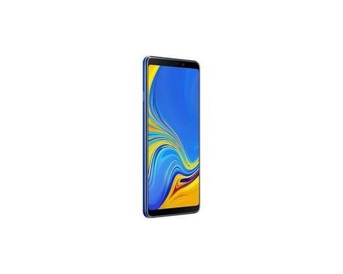 Samsung Galaxy A9 (2018) - 4G smartphone - double SIM - RAM 6 Go / Mémoire interne 128 Go - microSD slot - écran OEL - 6.3"" - 2220 x 1080 pixels - 4x caméras arrière 24 MP, 8 MP, 10 MP, 5 MP - front camera 24 MP - bleu limonade État correct - Samsung reconditionné disponible sur Fnac