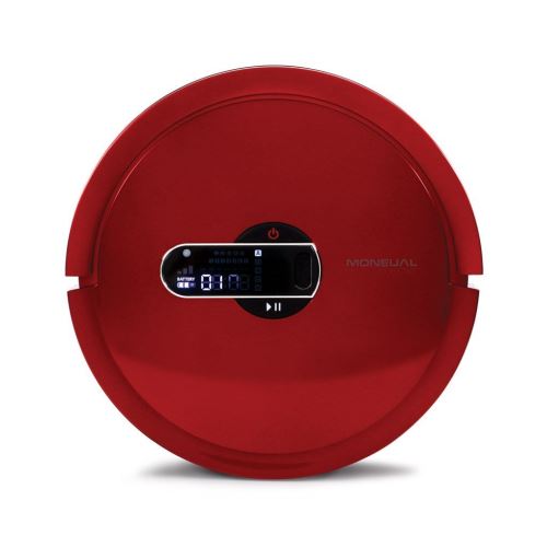 Moneual MR7700-R Robot Aspirateur Rouge