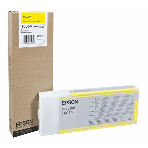 Epson T6064 - jaune - originale - cartouche d'encre