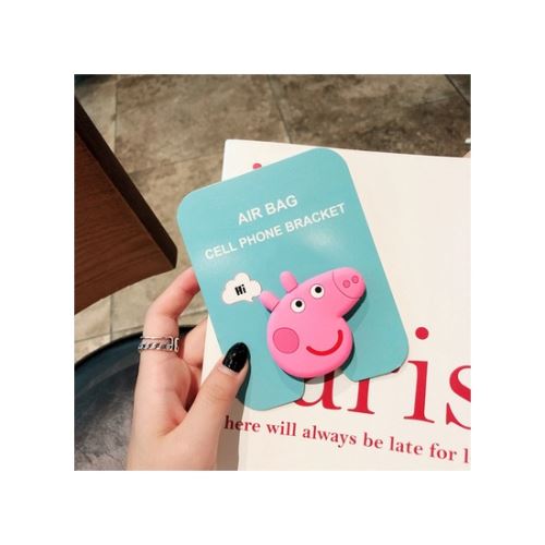 Support de téléphone mignon de bande dessinée universelle Page de porc