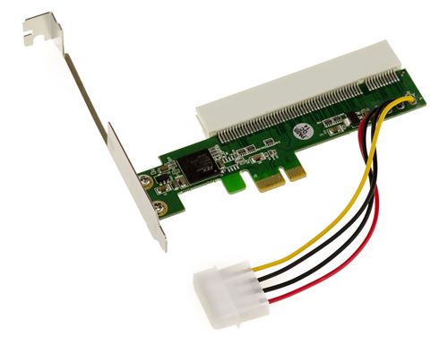 Adaptateur Convertisseur PCI vers PCI Express Pour PCI 32 Bit en 5V - CHIPSET PLX PEX8111