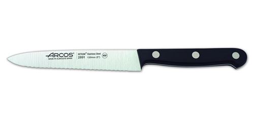 Couteau à tomate Universal lame crantée 13 cm
