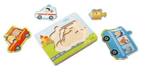 Puzzle en bois Pin pon Pin pon !
