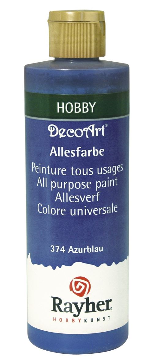 Peinture acrylique premium bleu azur 235 ml - decoart