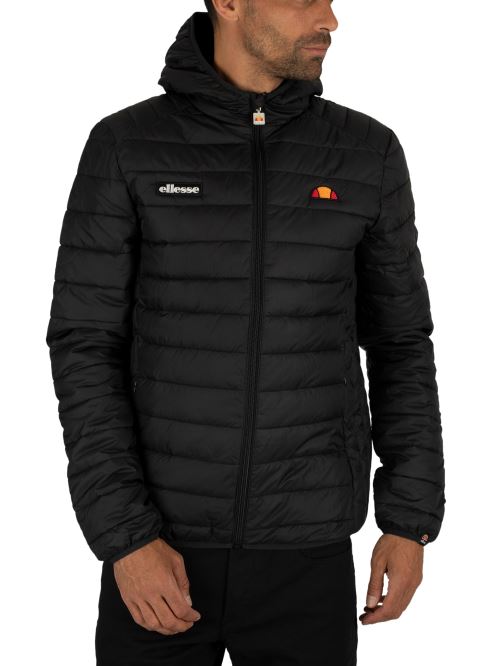 Ellesse Pour des hommes Lombardy Veste matelassée, NoirXS