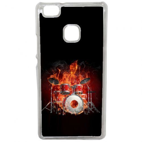 Coque Squellette Joue A La Batterie Flamme Compatible Huawei Mate 9 Lite Transparent