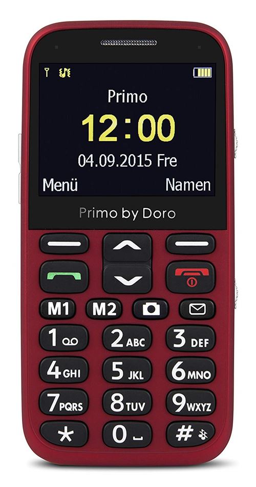 Doro Primo 366 by Doro Téléphone Portable à Grosses Touches et Grand écran