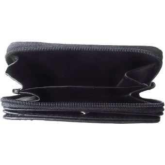 Pochette Etui porte carte bancaire, credit, fidelite en cuir noir pour 24  cartes Perroquet - Porte-cartes - Achat & prix