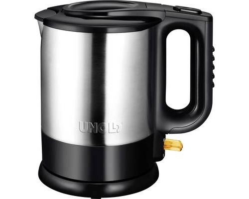 Unold Noir Wasserkocher Bouilloire Acier Inoxydable,