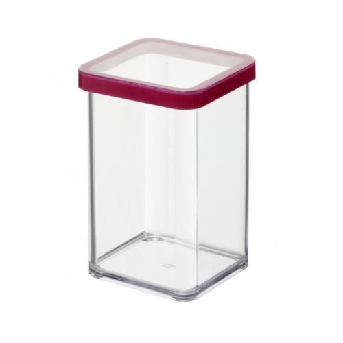SUNDIS Boîte de conservation carrée Loft 1604001 1 L 10x10x14,2 cm transparent
