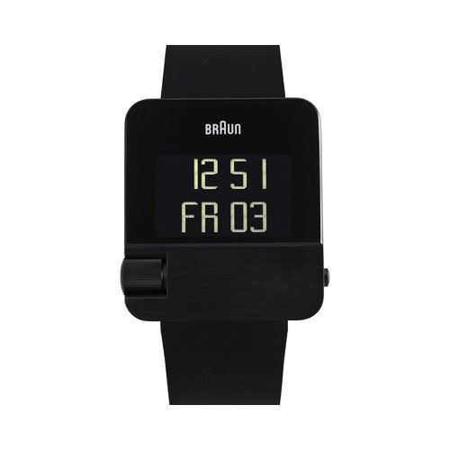 Matrix Noire Bracelet Caoutchouc BN0106BKBKG