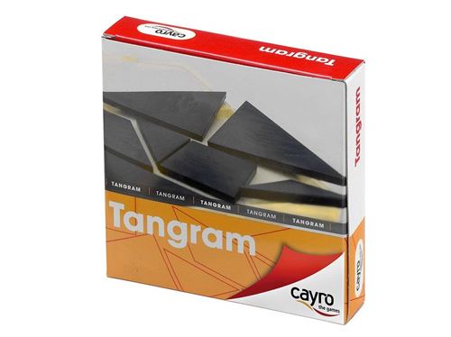 Cayro 422489 Tangram Game noir