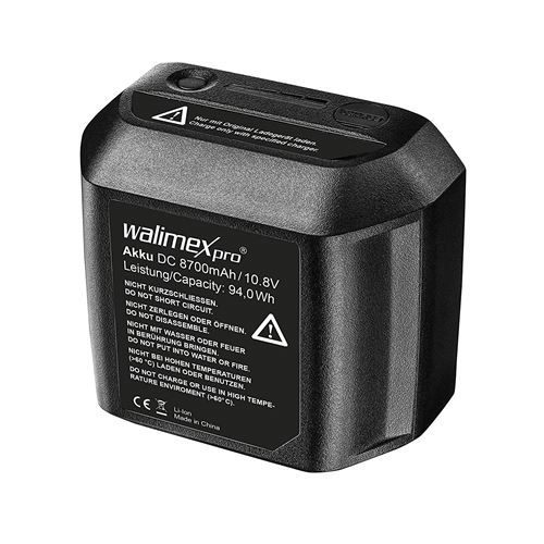 Walimex Pro Batterie Rechargeable 8700mah Pour 2go Serie