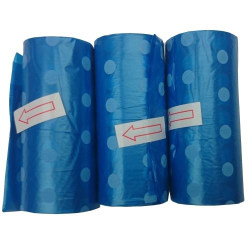 Comparer les prix de Sac à déjections canine, sachet, chien, sac à caca crotte bleu - guizmax