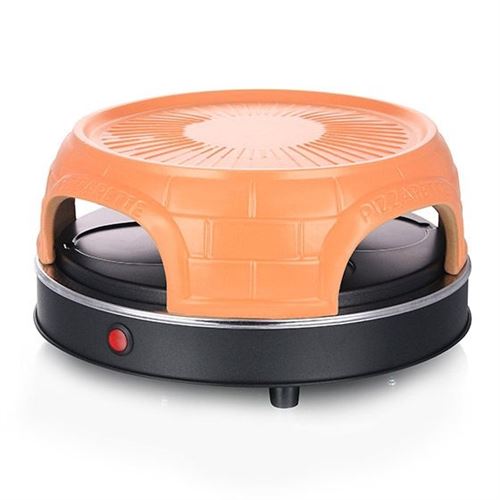 Emerio po-115847 machine et four à pizzas 4 pizza(s) noir, orange 1100 w