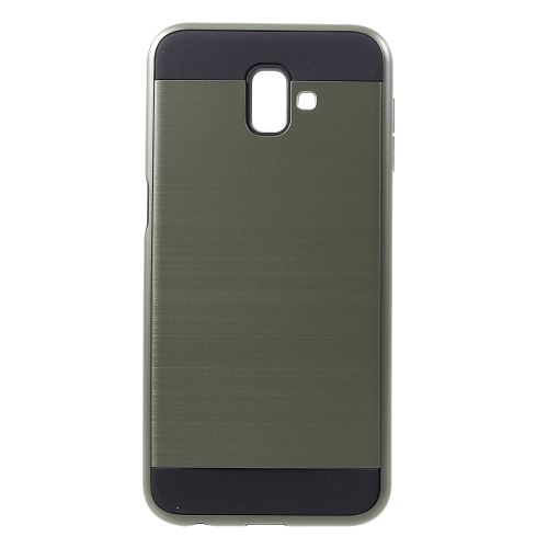 Coque en TPU et combo vert armé pour votre Samsung Galaxy J6 Plus