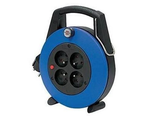Enrouleur domestique Confort-line cl-l bleu 5m H05VV-F 3G1.0