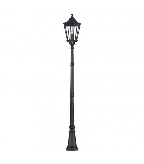Lampadaire Costwold, noir, 257 cm