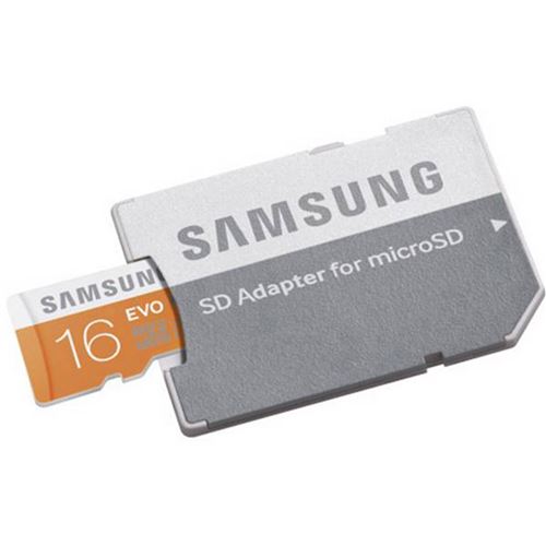 Carte memoire Samsung Micro SD 16 Go Class 10 Adaptateur Montage et connectique PC Achat prix fnac