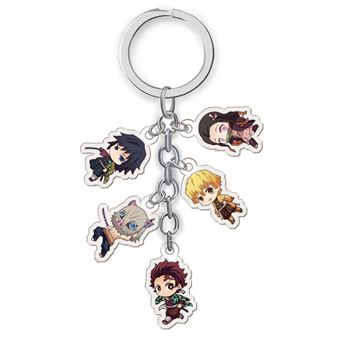 Porte-clés en silicone One Piece Anime Figures, Luffy, Zoro, C.Nami,  beurre, sac, porte-clés