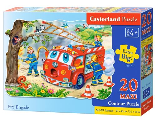 Castorland Fire Brigade 20 Maxi pcs 20 pièces - vue 2