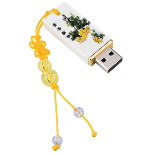 Générique Clé Usb 2.0 Flash Drive 32Go Chrysanthème - Image 1