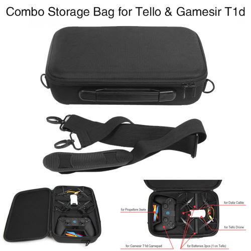 Pour DJI Tello Drone Sac à main Sac à bandoulière portable étanche Sacoche de transport wedazano133