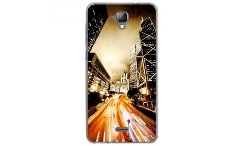 Coque souple pour Altice S40 avec impression Motifs Night Street