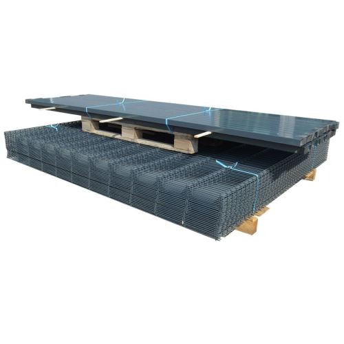 Dealpark jeu de panneau et poteau de clôture pour jardin 2008x830 mm 16 m