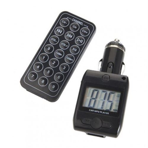 Lecteur MP3 et émetteur FM pour voiture 144392 - Noir