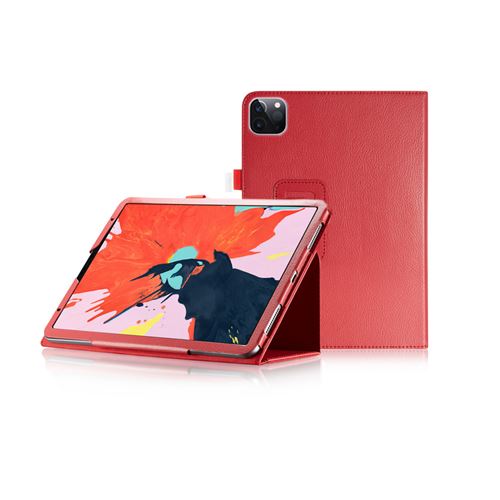 Housse nouvel Apple iPad 10,9 pouces 2022 4G/5G rouge stand - Etui coque  protection iPad 10eme generation - Accessoires pochette case iPad 10 -  Xeptio