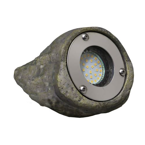 Luxform Lampe LED de jardin Tatra Gris pierre
