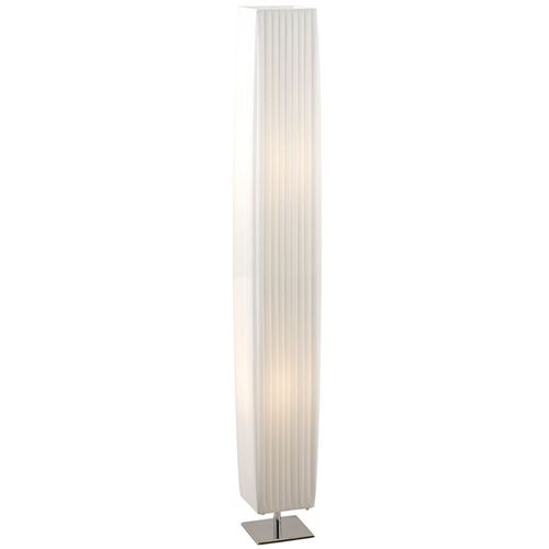GLOBO Lampadaire BAILEY Chrome Blanc 14 x 14 x 119 cm 24662