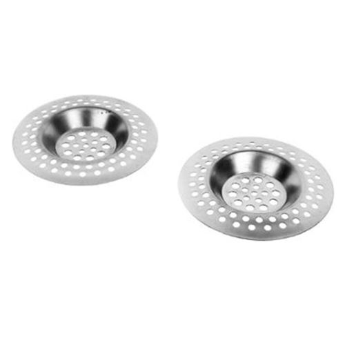 Lot de 2 Grilles d'Évier Sink 7cm Gris