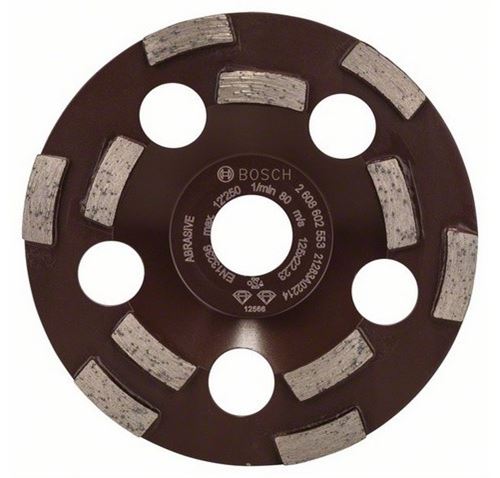 Lame Scie Circulaire Bosch 2608602553 Meule Assiette Diamantéexpert For Abrasive 125 X 22,23 X 4,5 Mm