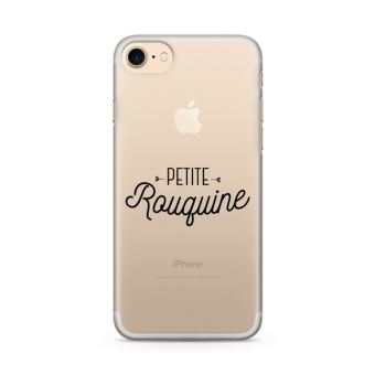 Coque iPhone 7 Petite Rouquine - Taille iPhone 7 - Souple ...