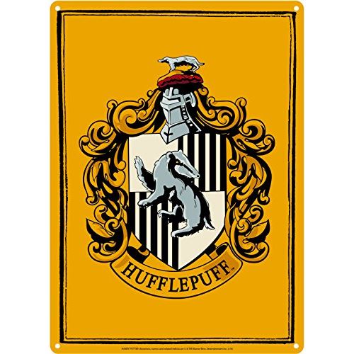 Panneau Harry Potter - Poufsouffle