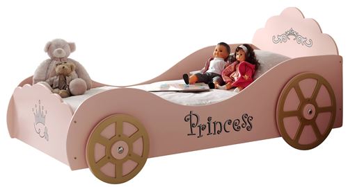 Vipack Funbeds Lit voiture Princess Pinky