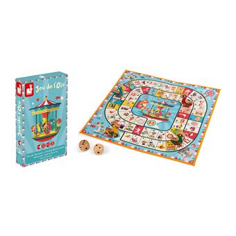 Jeu de l oie Janod Carrousel Jeux classiques a la Fnac