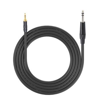 15 Sur 1 8 A Double 6 35mm 3 5mm 1 4 Mono Jack Stereo Y Splitter Casque Cable Audio Adaptateur Et Convertisseur Achat Prix Fnac